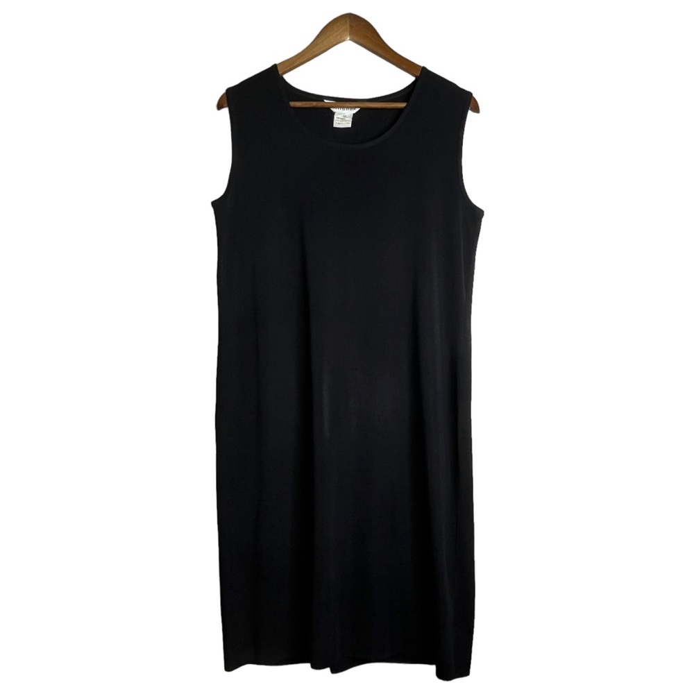 Exclusively Misook Black Sheath Dress